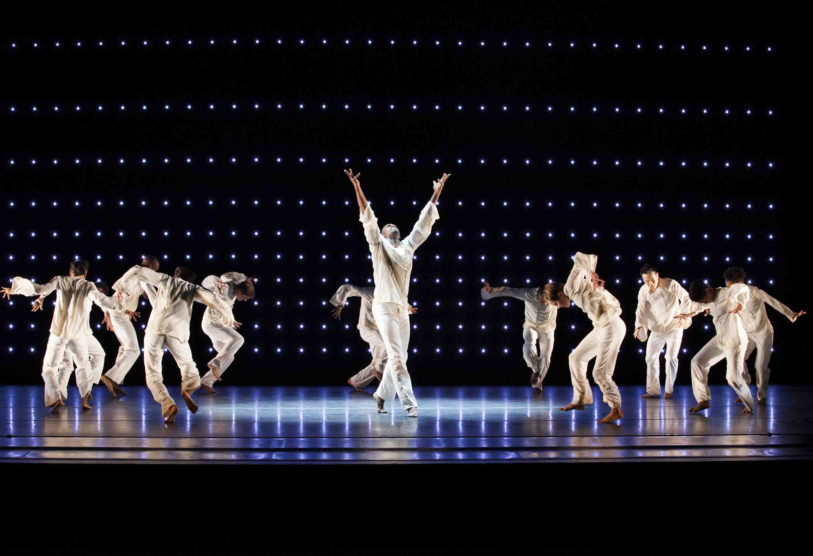 Alvin Ailey American Dance Theater in Awakening. Photo ©Paul Kolnik 