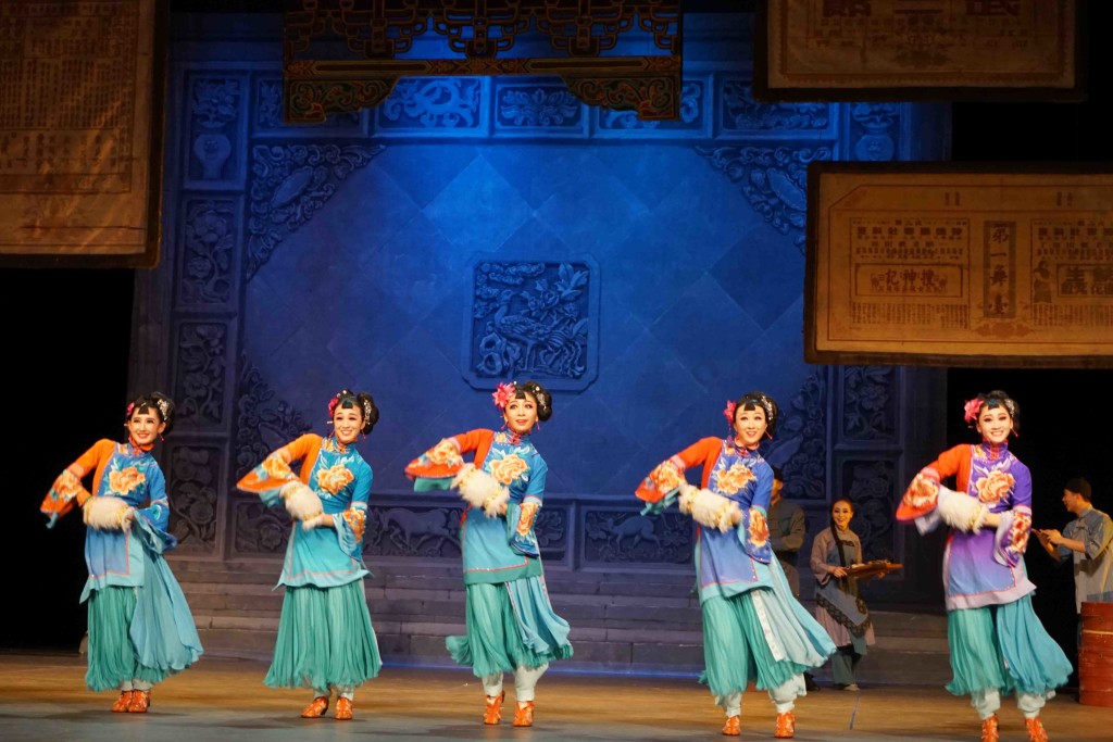 Performers of the Huajin Dance Drama Ensemble.