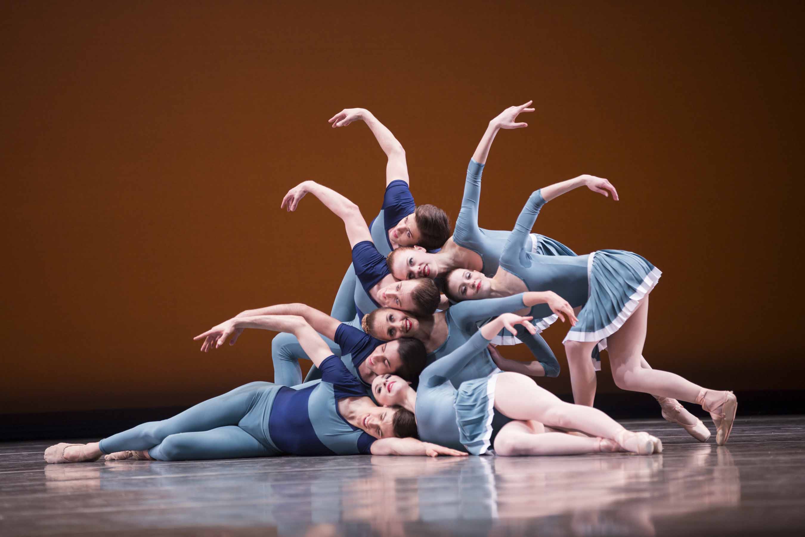 The company in Justin Peck’s Year of the Rabbit. Photo © Angela Sterling